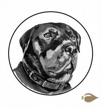 Портрет питомца на ёлочном шаре — Ручная роспись на заказ