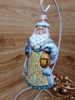 Ёлочная игрушка Дед Мороз Art-Works Стекло Ручная роспись CN-170