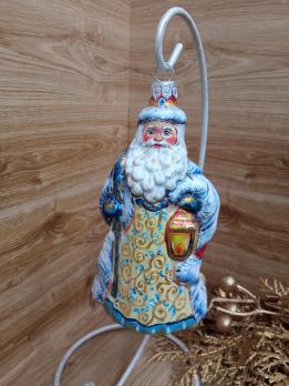 Ёлочная игрушка Дед Мороз Art-Works Стекло Ручная роспись CN-170