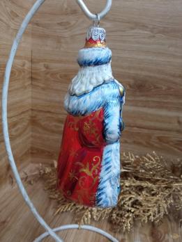 Ёлочная игрушка Дед Мороз Art-Works Стекло Ручная роспись CN-170