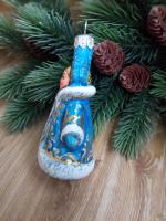 Ёлочная игрушка Снегурочка Art-Works Стекло Ручная роспись CN-171