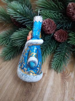 Ёлочная игрушка Снегурочка Art-Works Стекло Ручная роспись CN-171